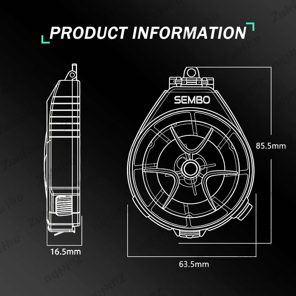 ZUKIBO Kotak Penyimpanan Senar - Fishing Line Dispenser ulasan dan harga